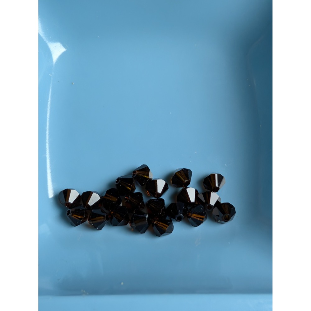Swarovski Crystal 5328 5mm Mocca Bicones